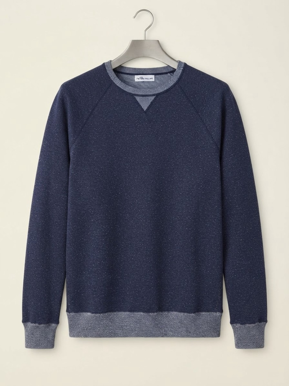 Peter Millar Seaside Hartford Crew sweater in navy blue $150